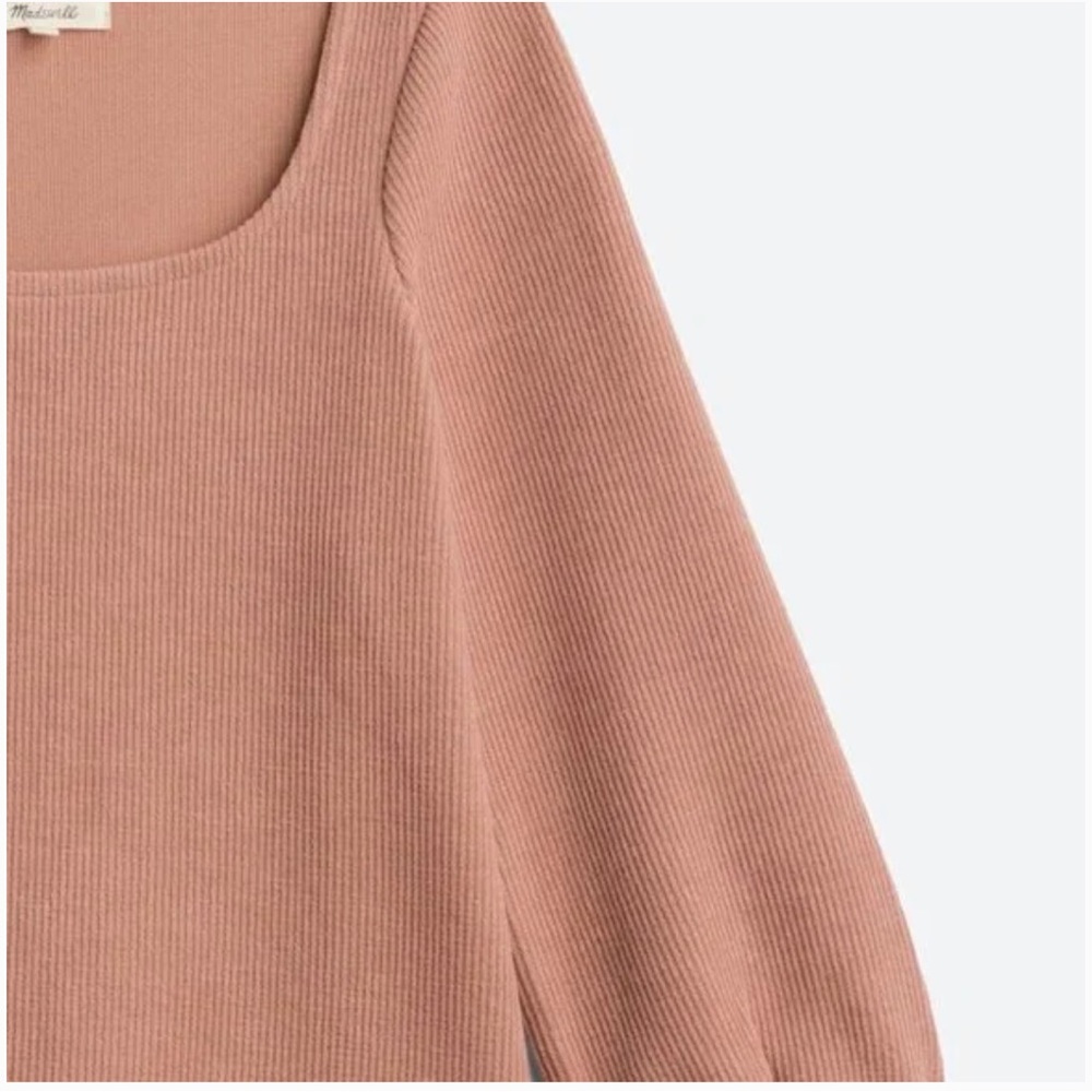 Perfect like new Madewell Blouson-balloon Sleeve Top M - Picture 5 of 13